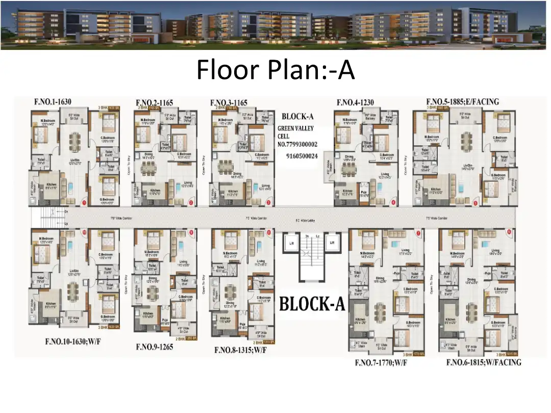 Green Valley Floor Plans & Layout