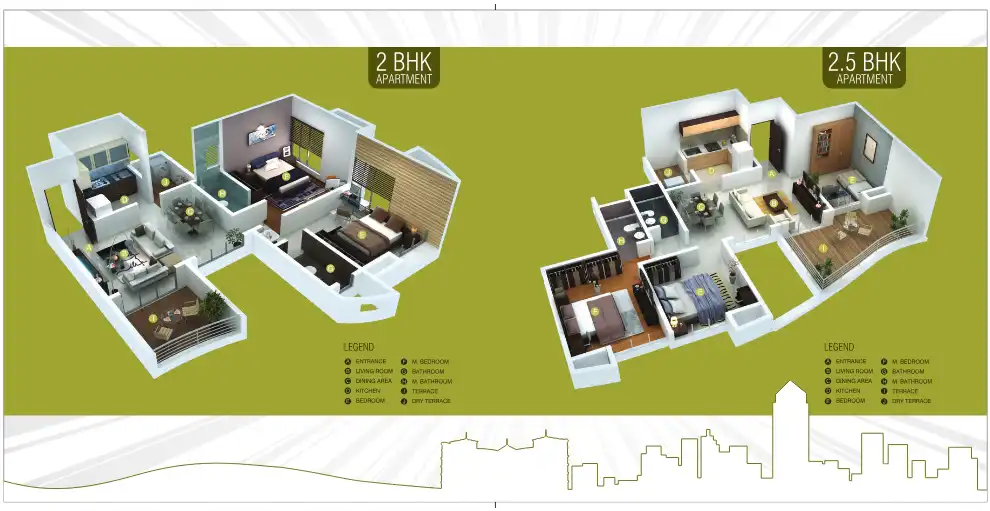 Grandbay A5 A6 B3 Floor Plans & Layout