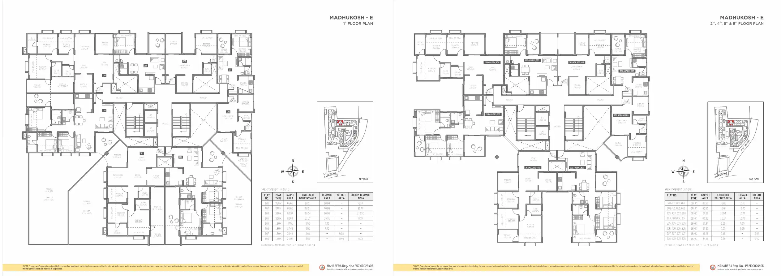 Madhukosh Floor Plans & Layout