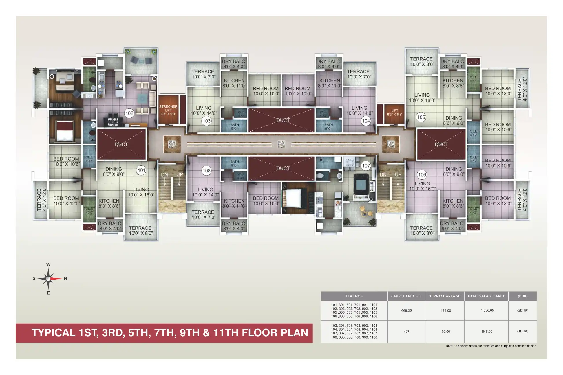 Ceratec City Floor Plans & Layout