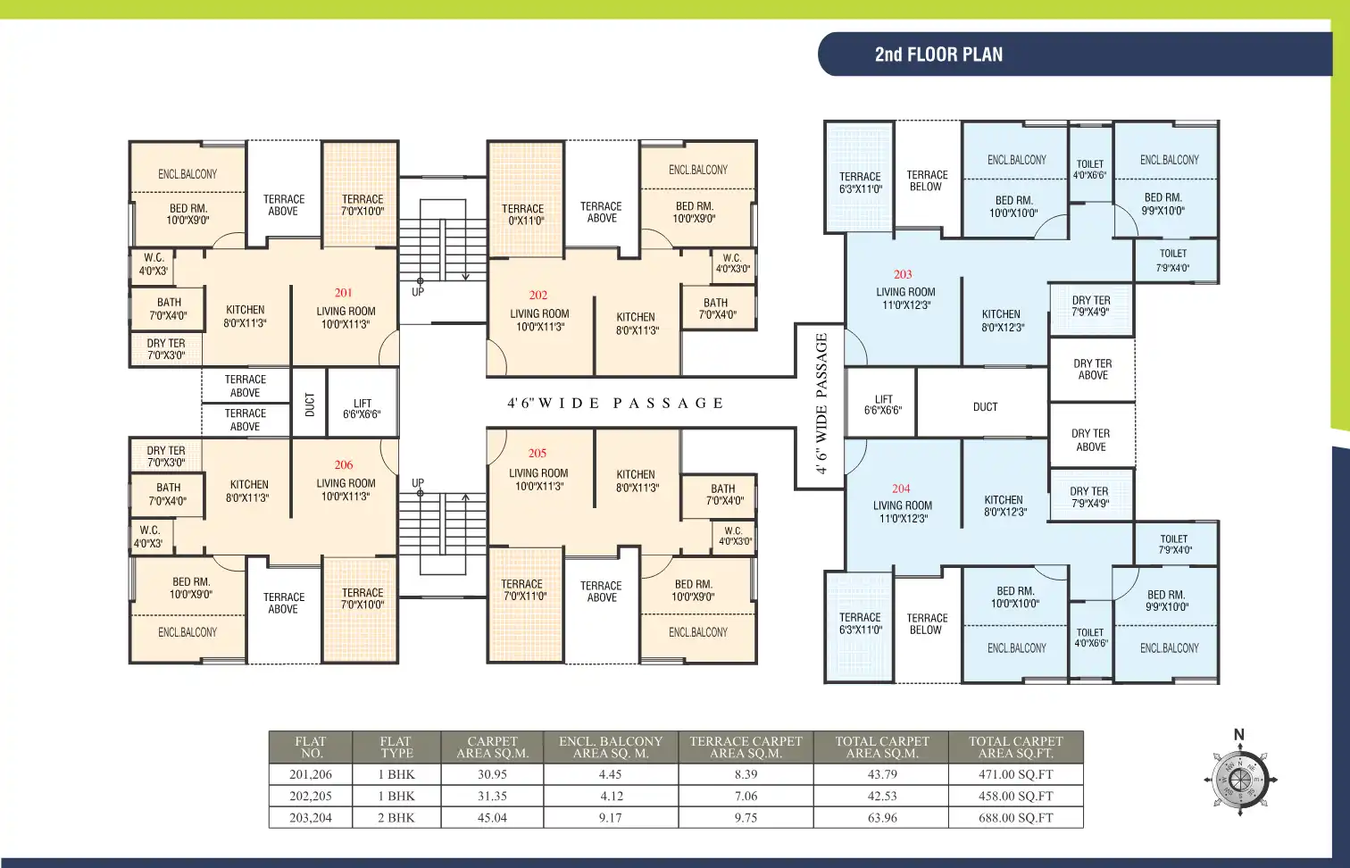 Sahil Pride Floor Plans & Layout