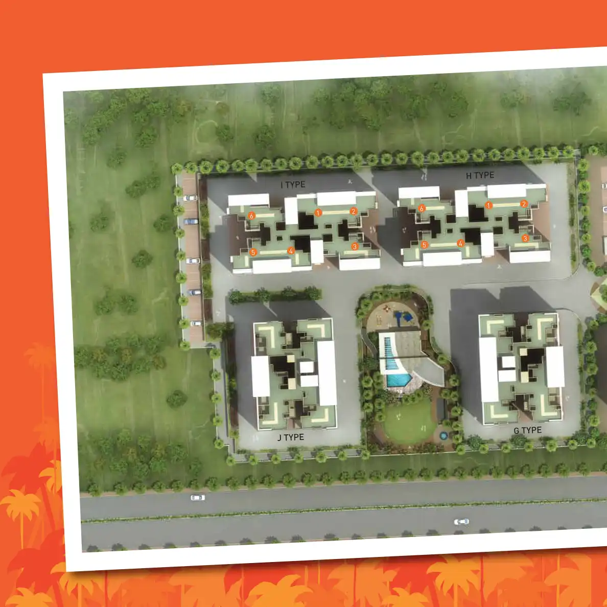 Tropical Palms Floor Plans & Layout