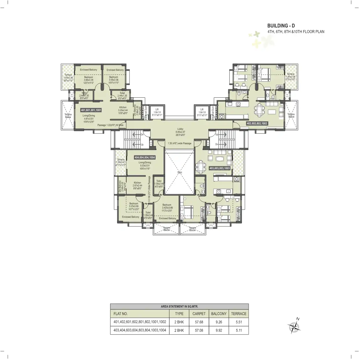 Eva C Building Floor Plans & Layout