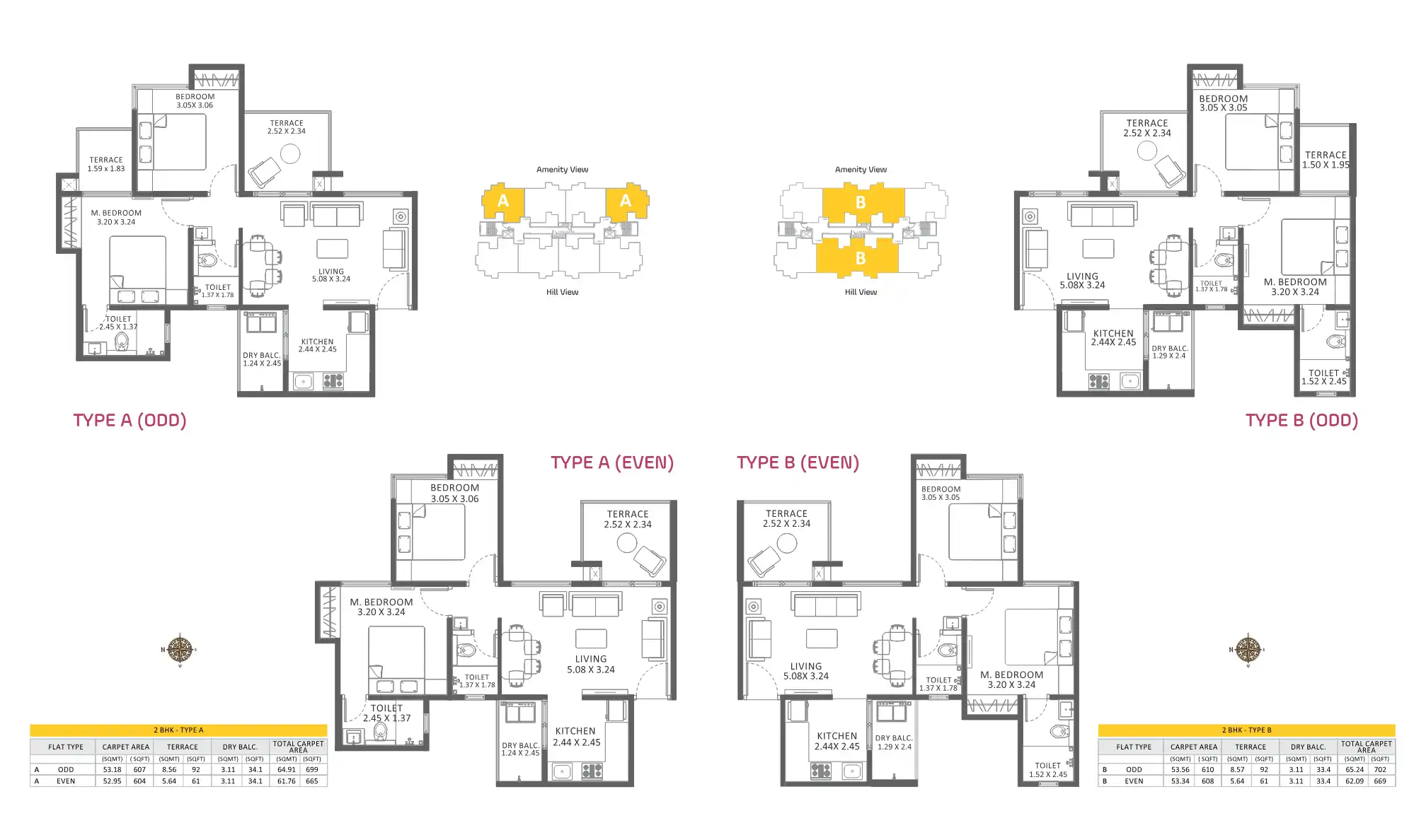 Sarthak Belva Floor Plans & Layout