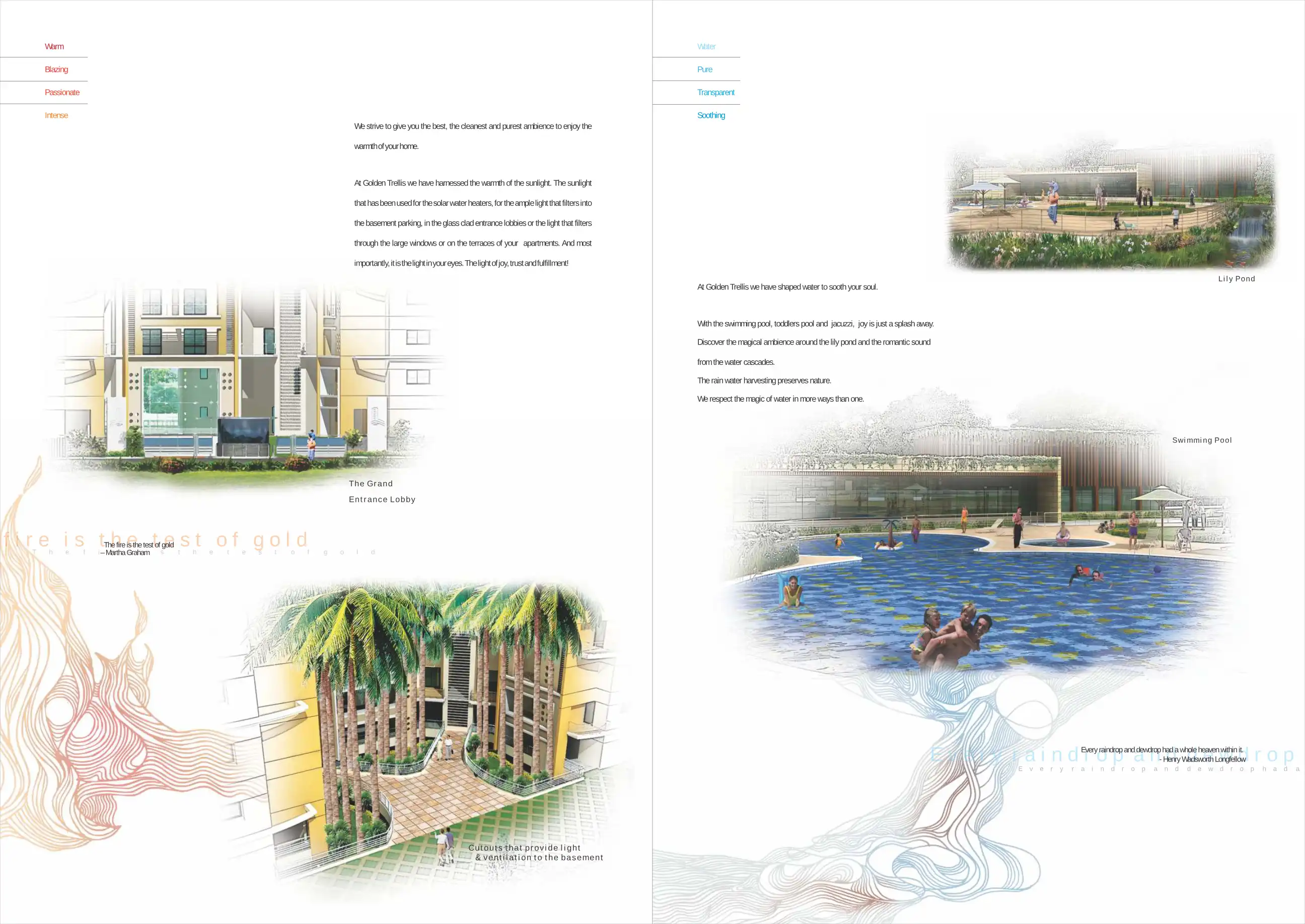 Golden Trellis A Building