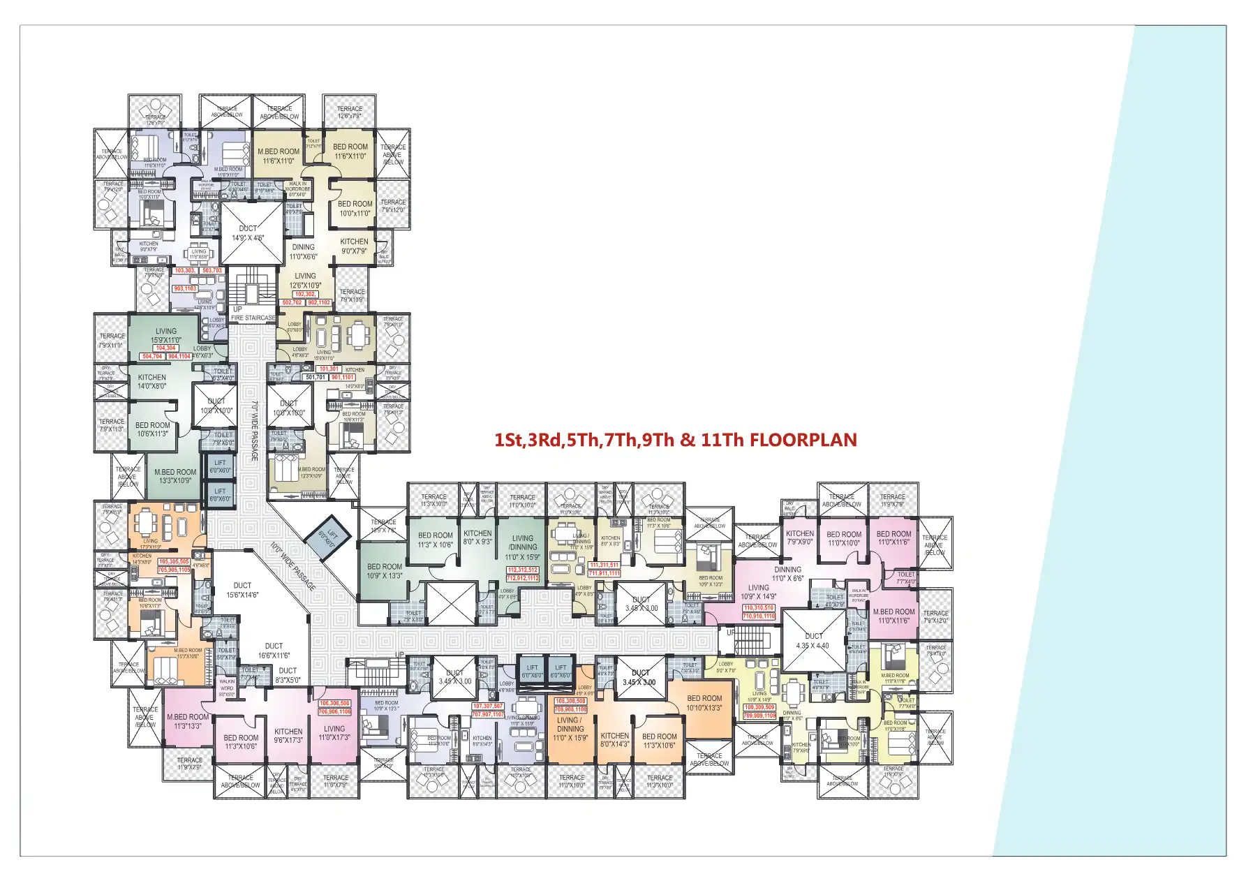 Akash Raj Floor Plans & Layout
