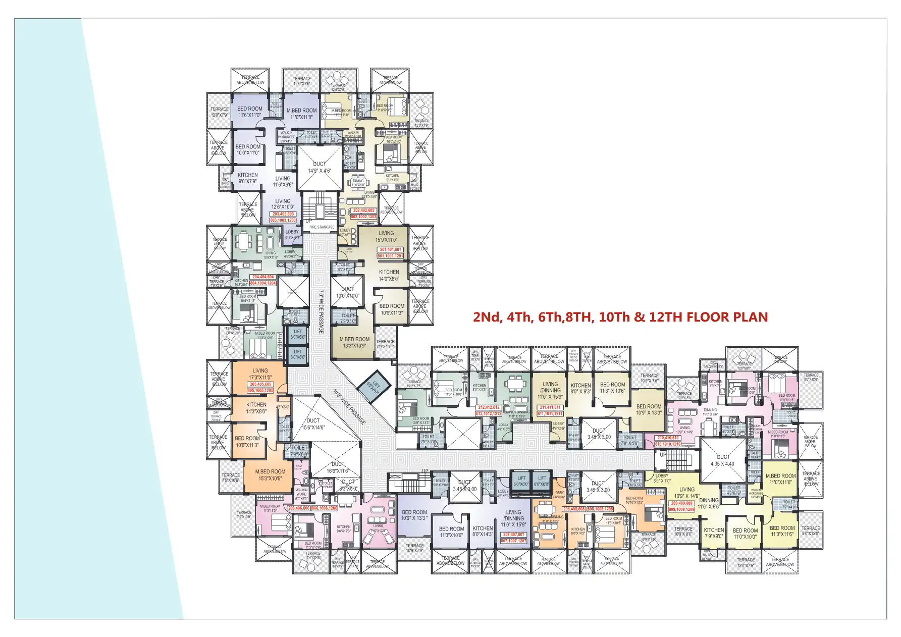 Akash Raj Floor Plans & Layout