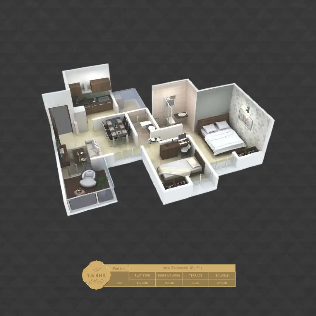 Triaa Hillome Floor Plans & Layout