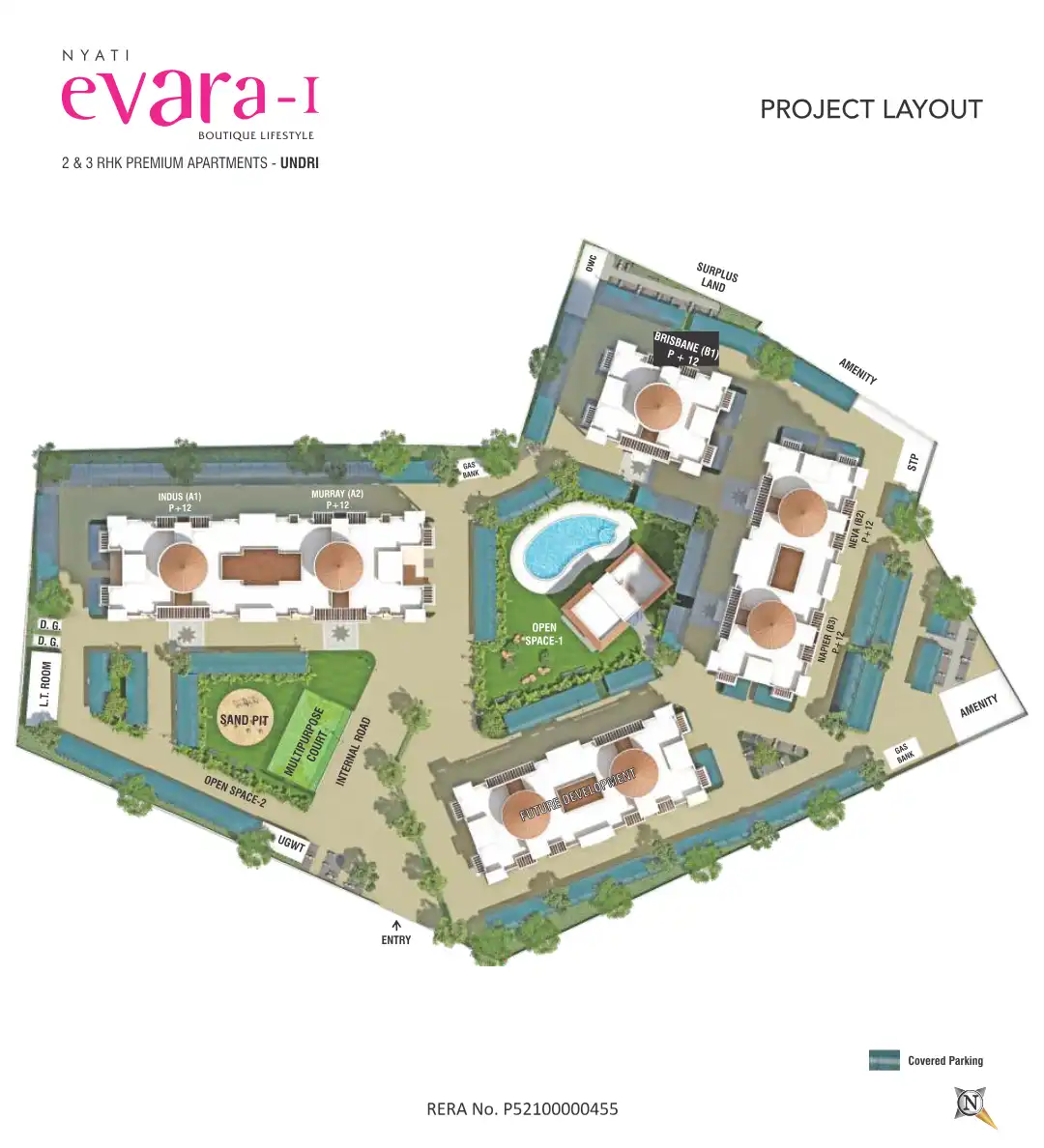 Nyati Ethos I Floor Plans & Layout