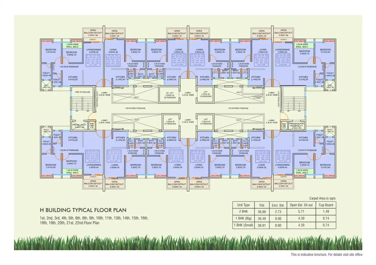 Life Republic Sector R16 - 16TH Avenue Floor Plans & Layout