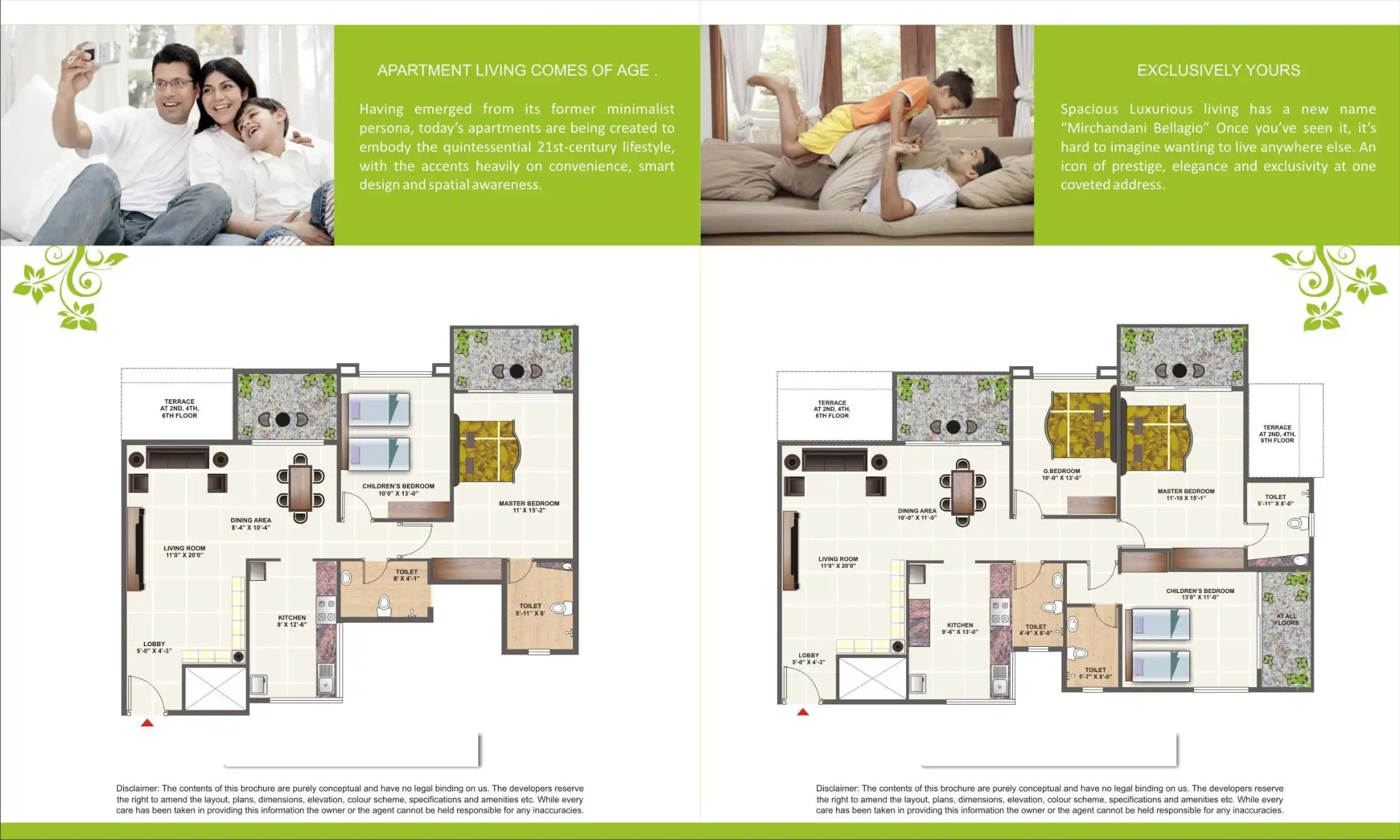 Bellagio Floor Plans & Layout