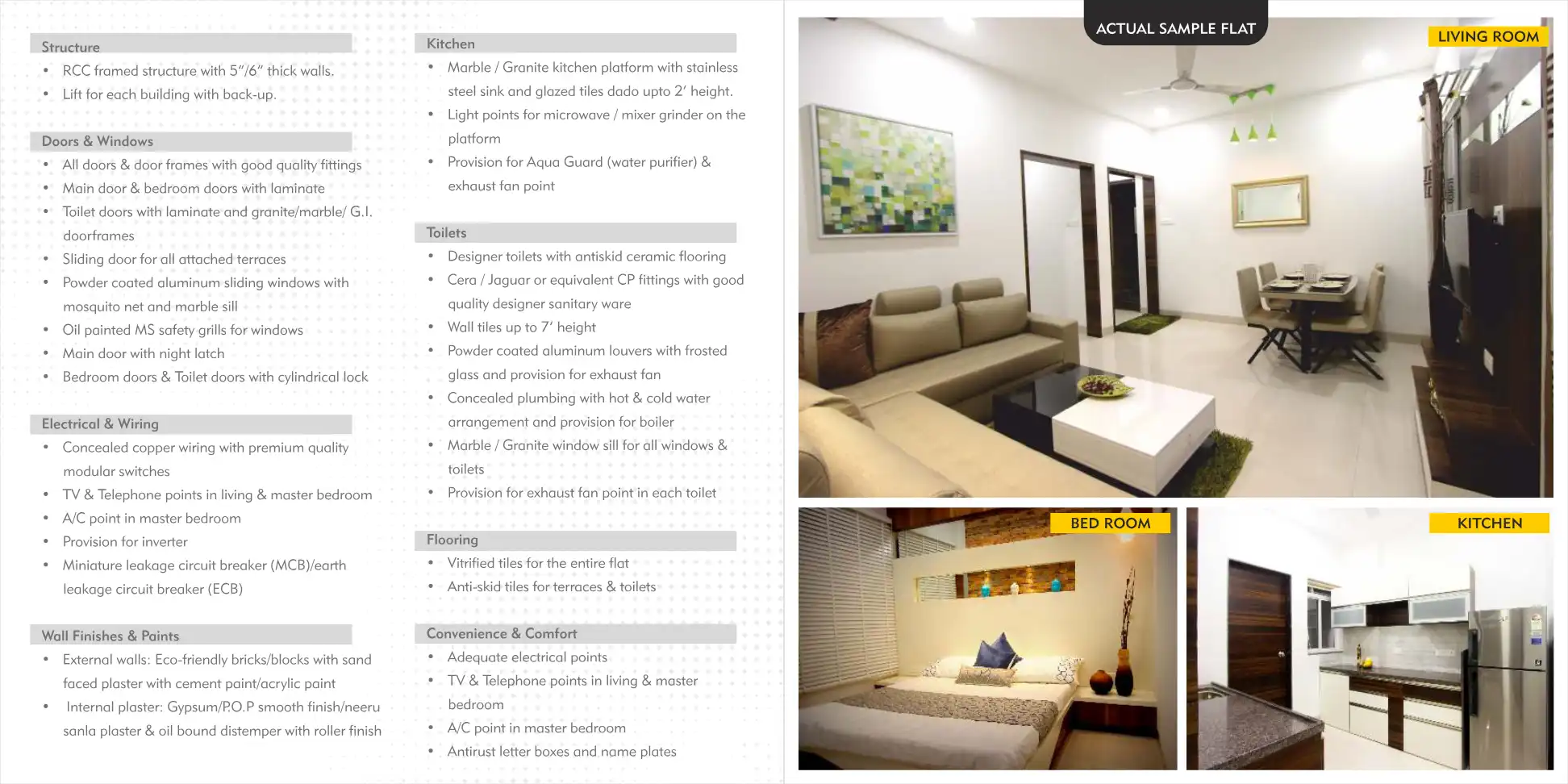 Kalash Homes Floor Plans & Layout