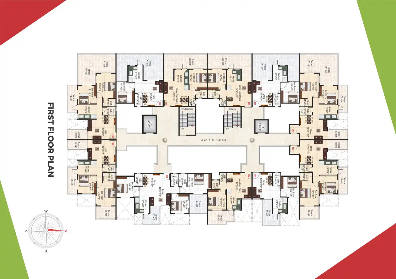 Love Nest Floor Plans & Layout