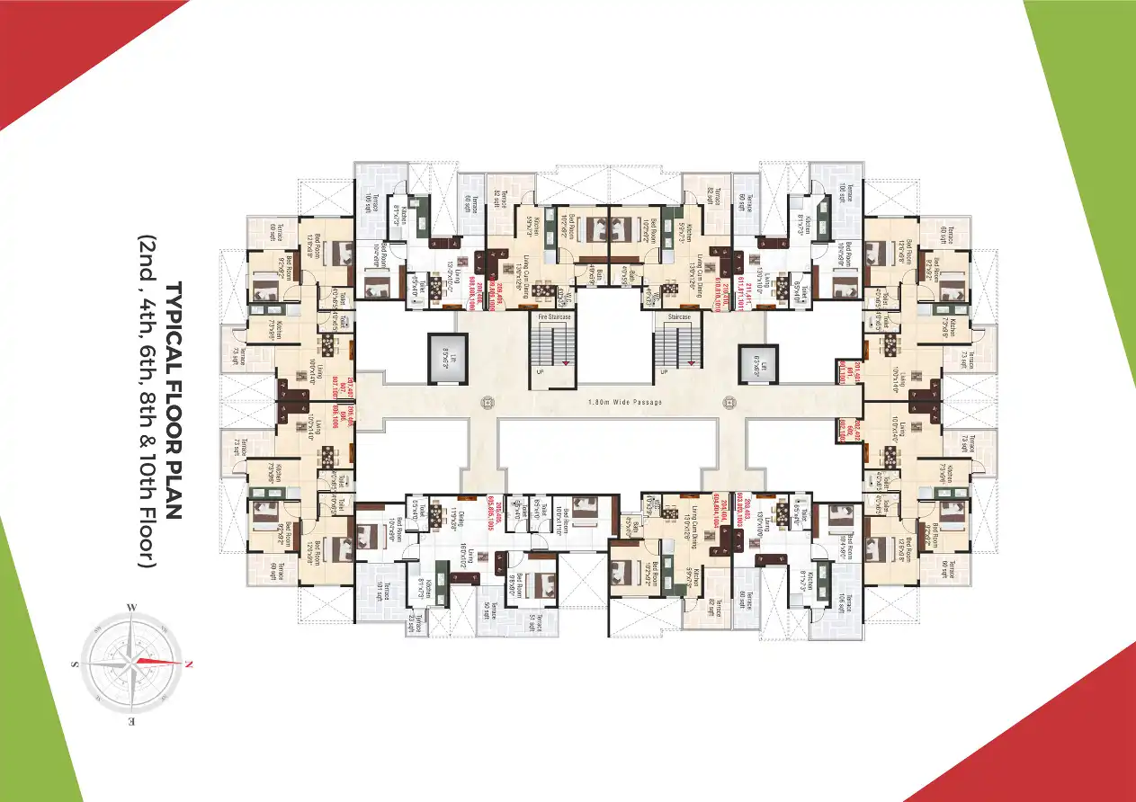 Love Nest Floor Plans & Layout
