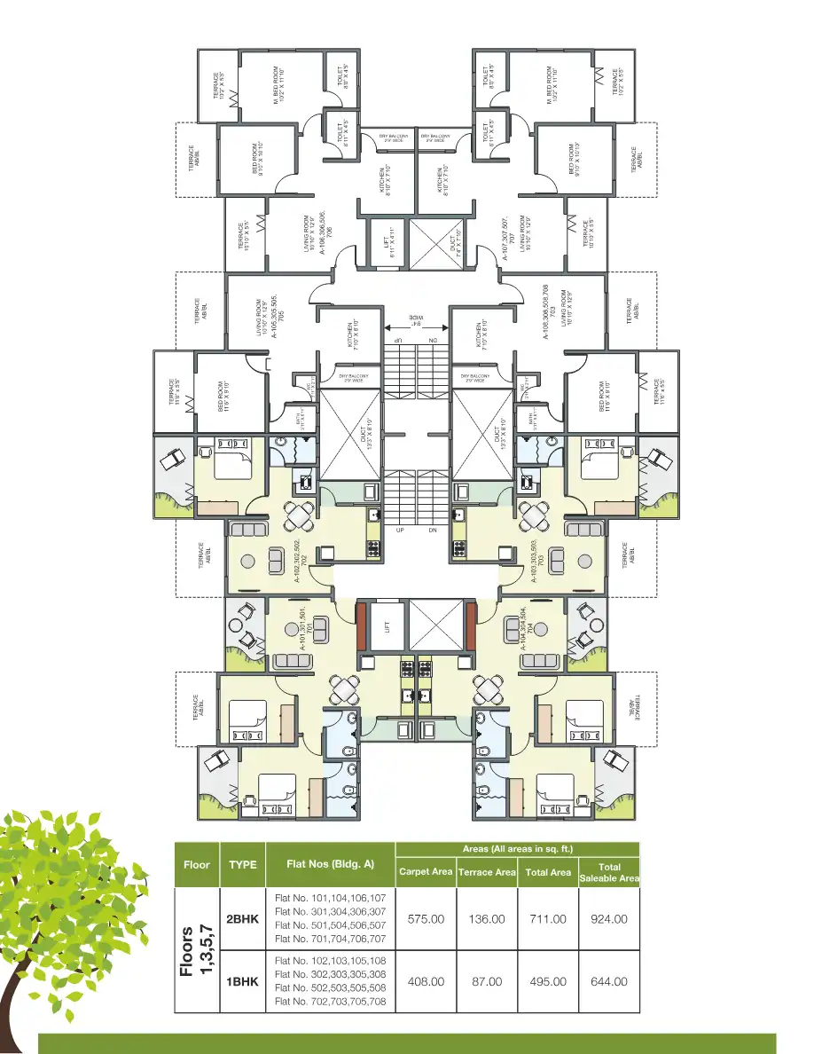 Kalpavruksha Floor Plans & Layout