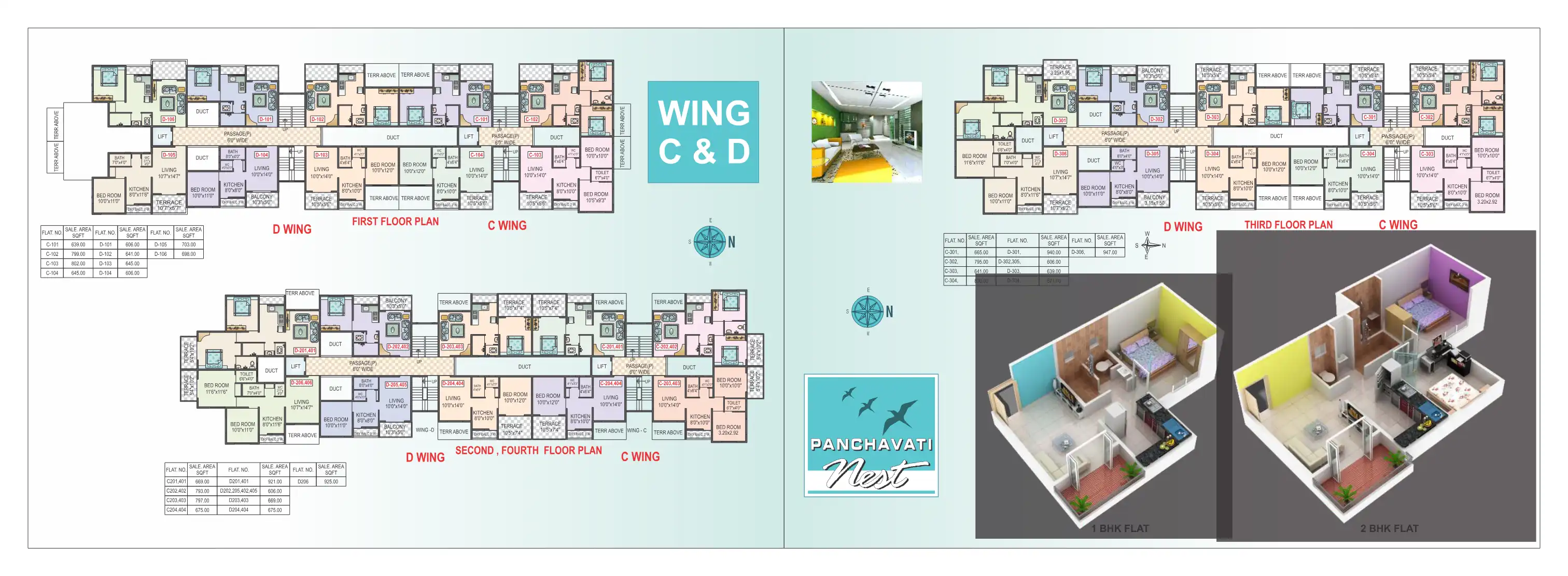 Panchavati Nest Floor Plans & Layout