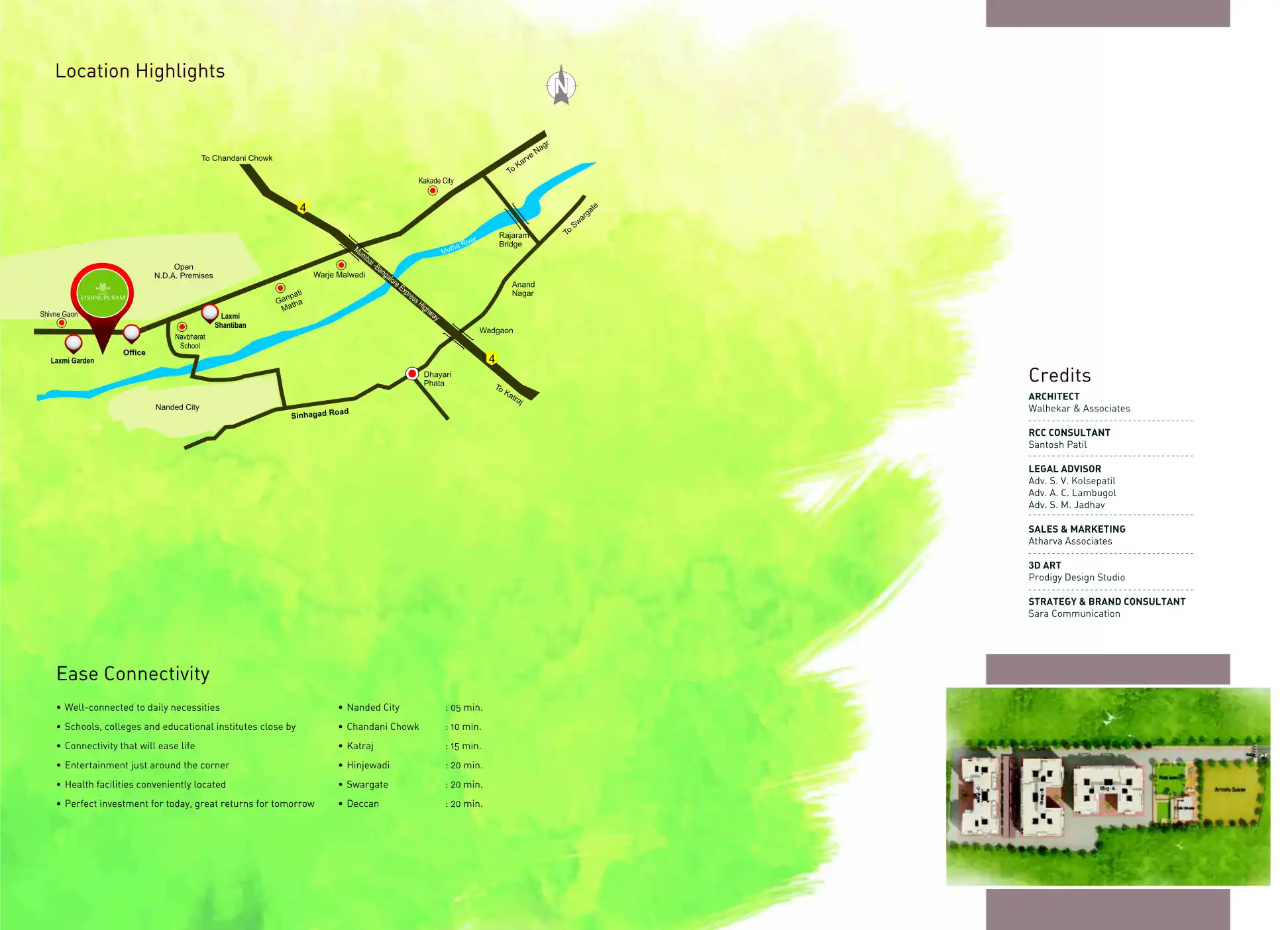 Laxmi Vishnupuram Floor Plans & Layout