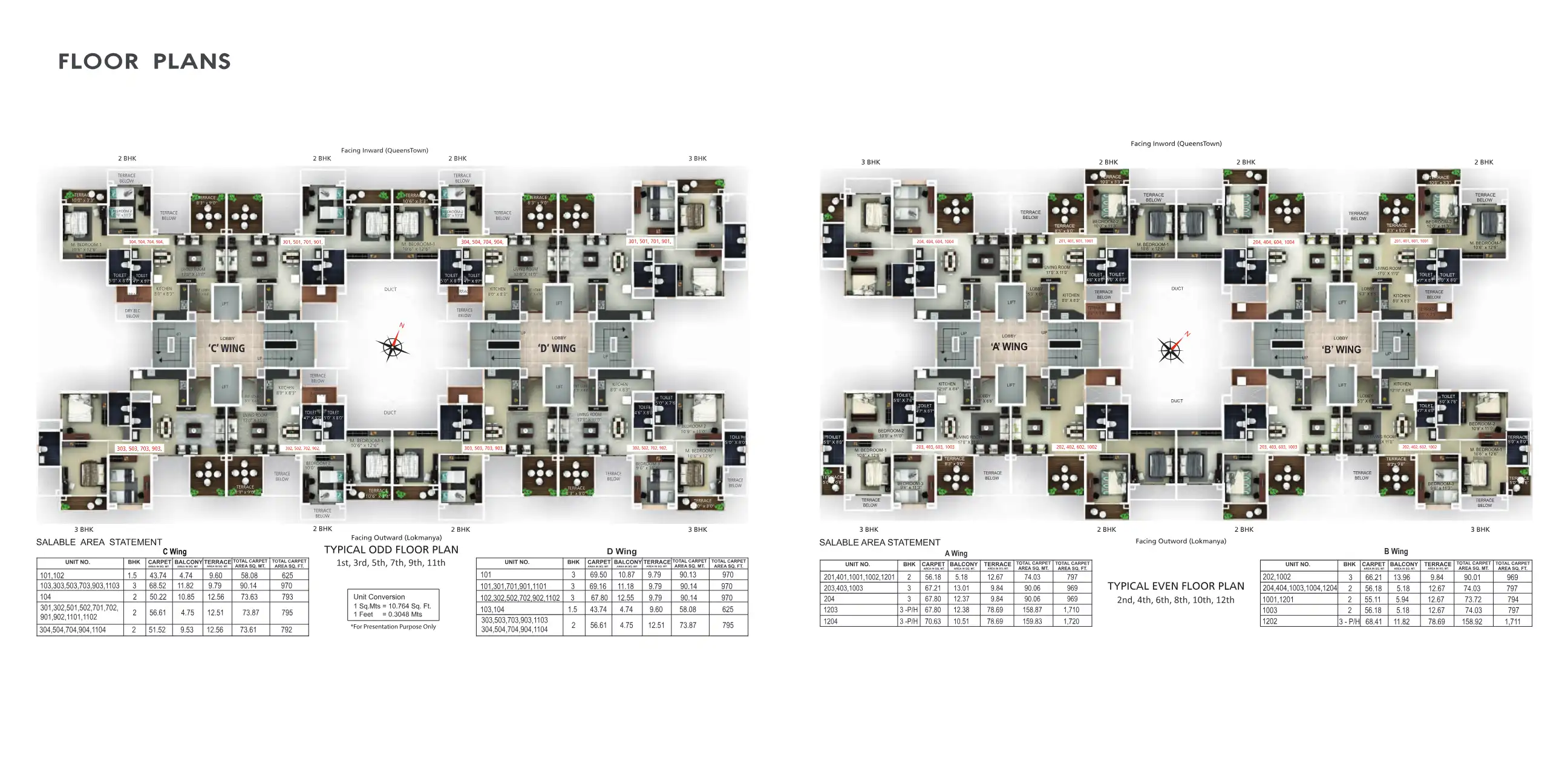 Msr Seasons Floor Plans & Layout