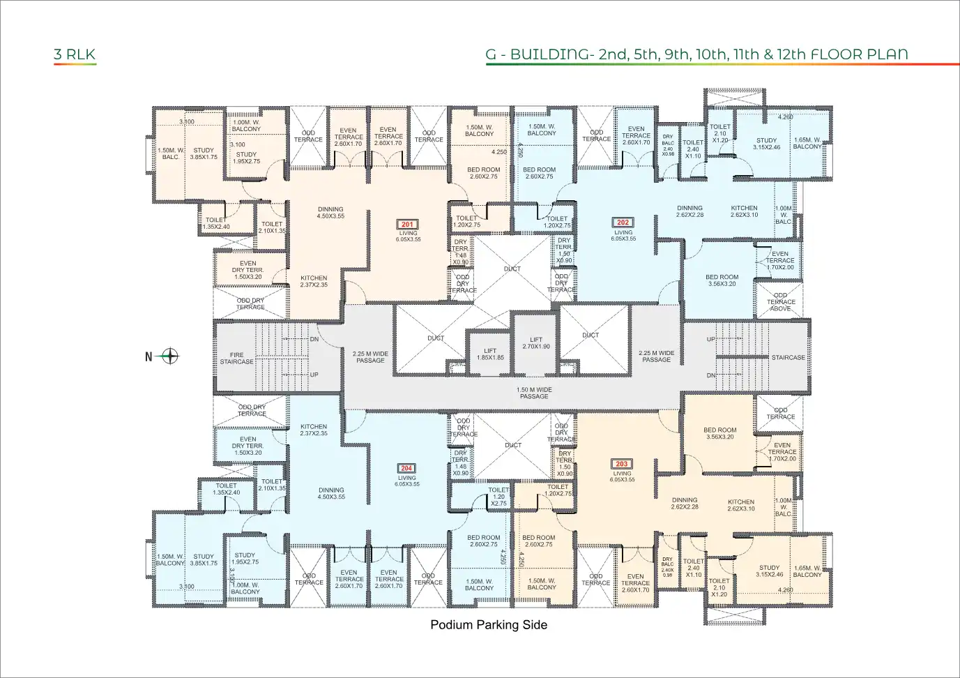 Ruturang Shravan Building G Floor Plans & Layout