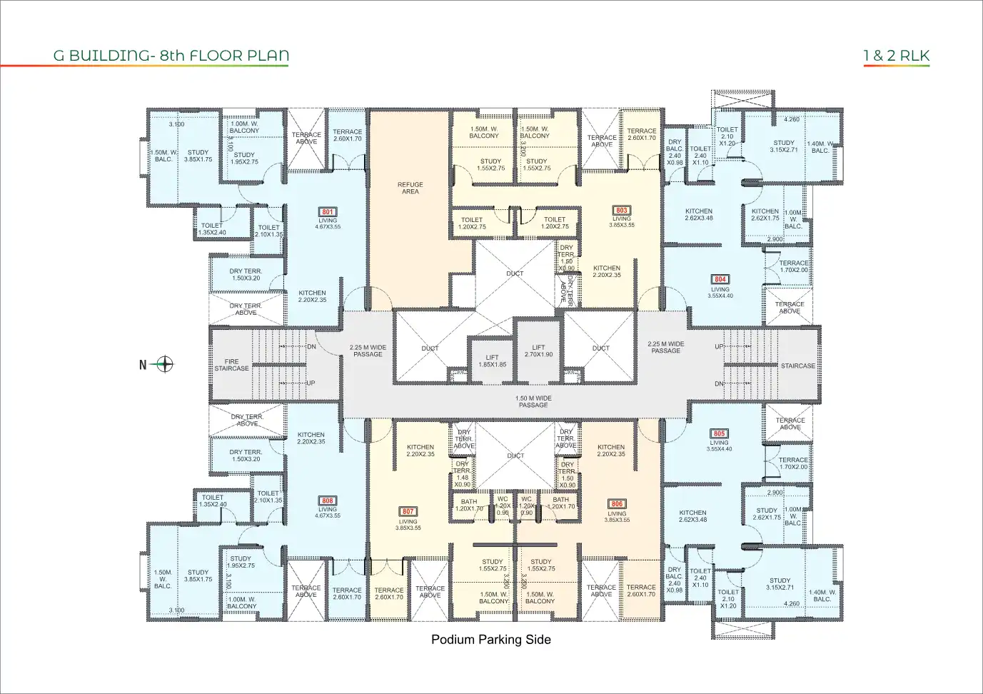 Ruturang Shravan Building G Floor Plans & Layout