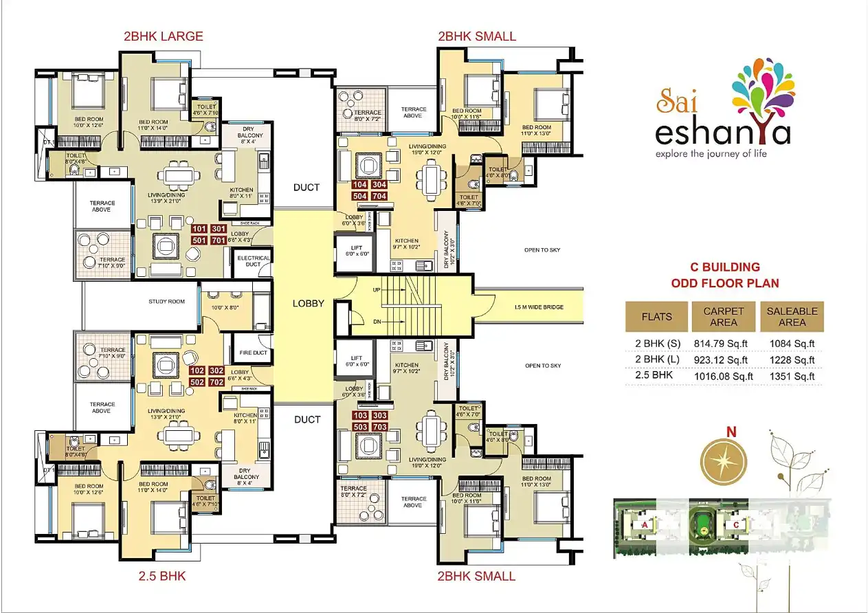 Sai Eshanya Floor Plans & Layout