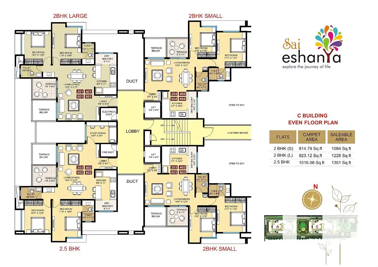 Sai Eshanya Floor Plans & Layout