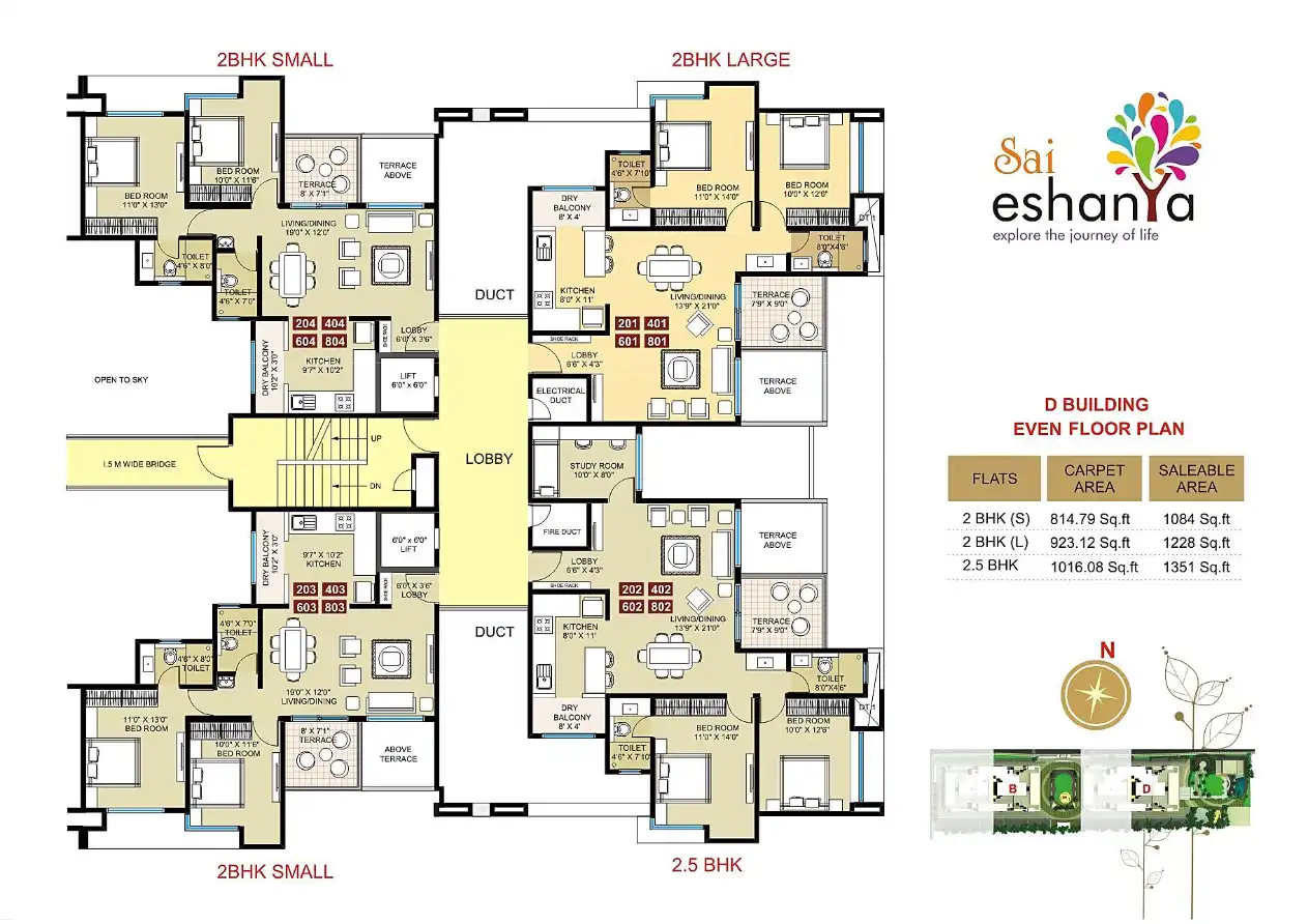 Sai Eshanya Floor Plans & Layout