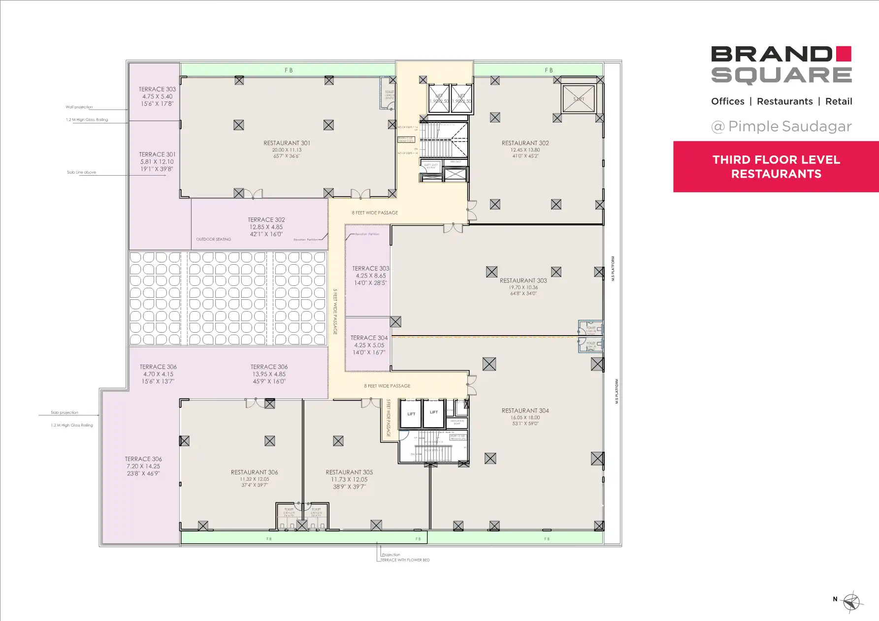 Brand Square Floor Plans & Layout