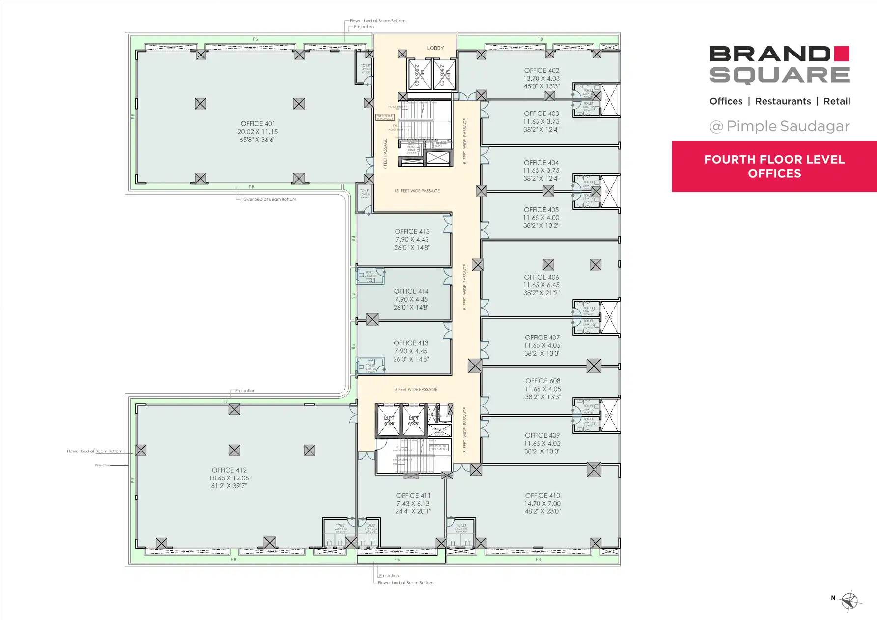 Brand Square Floor Plans & Layout