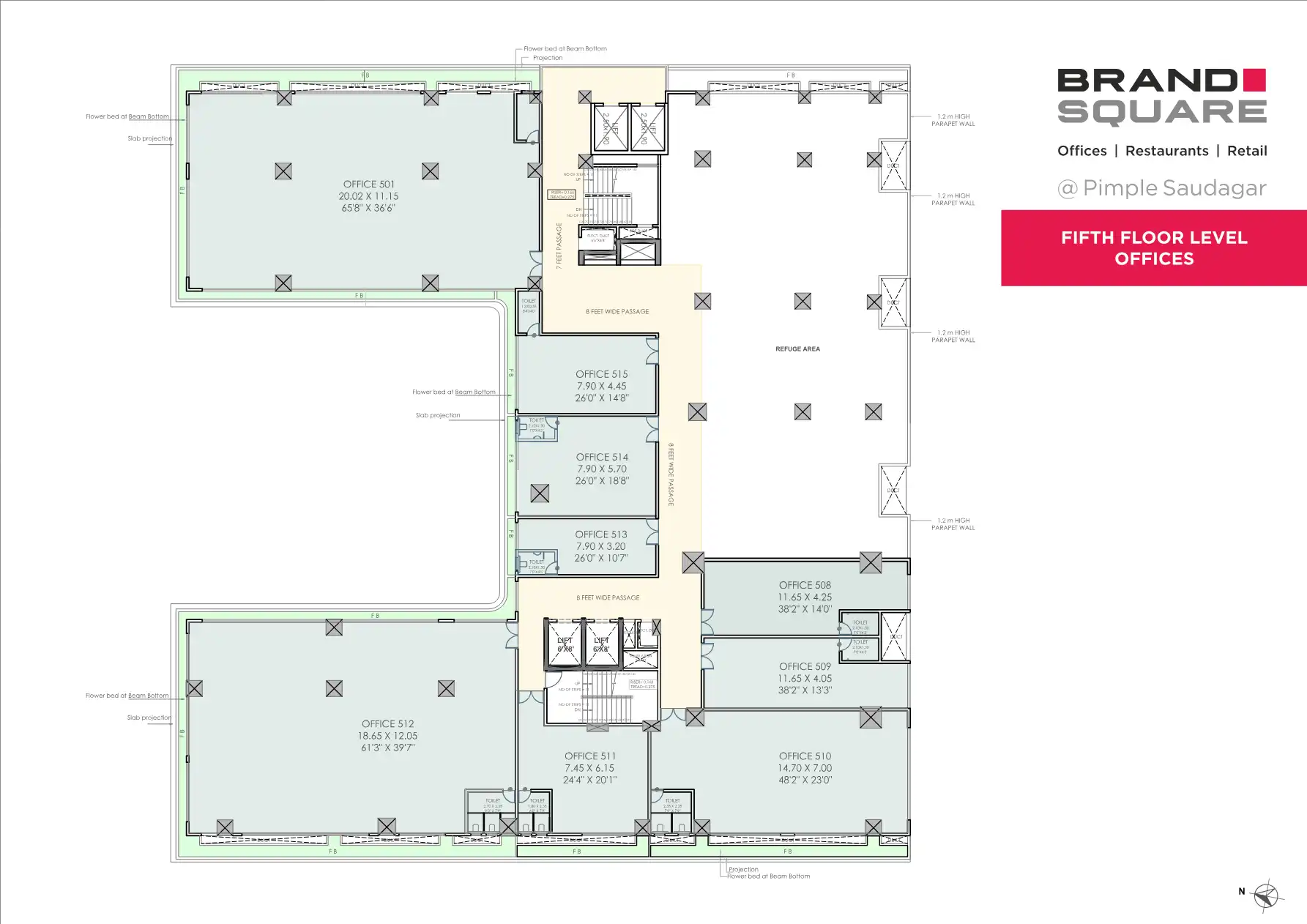 Brand Square Floor Plans & Layout