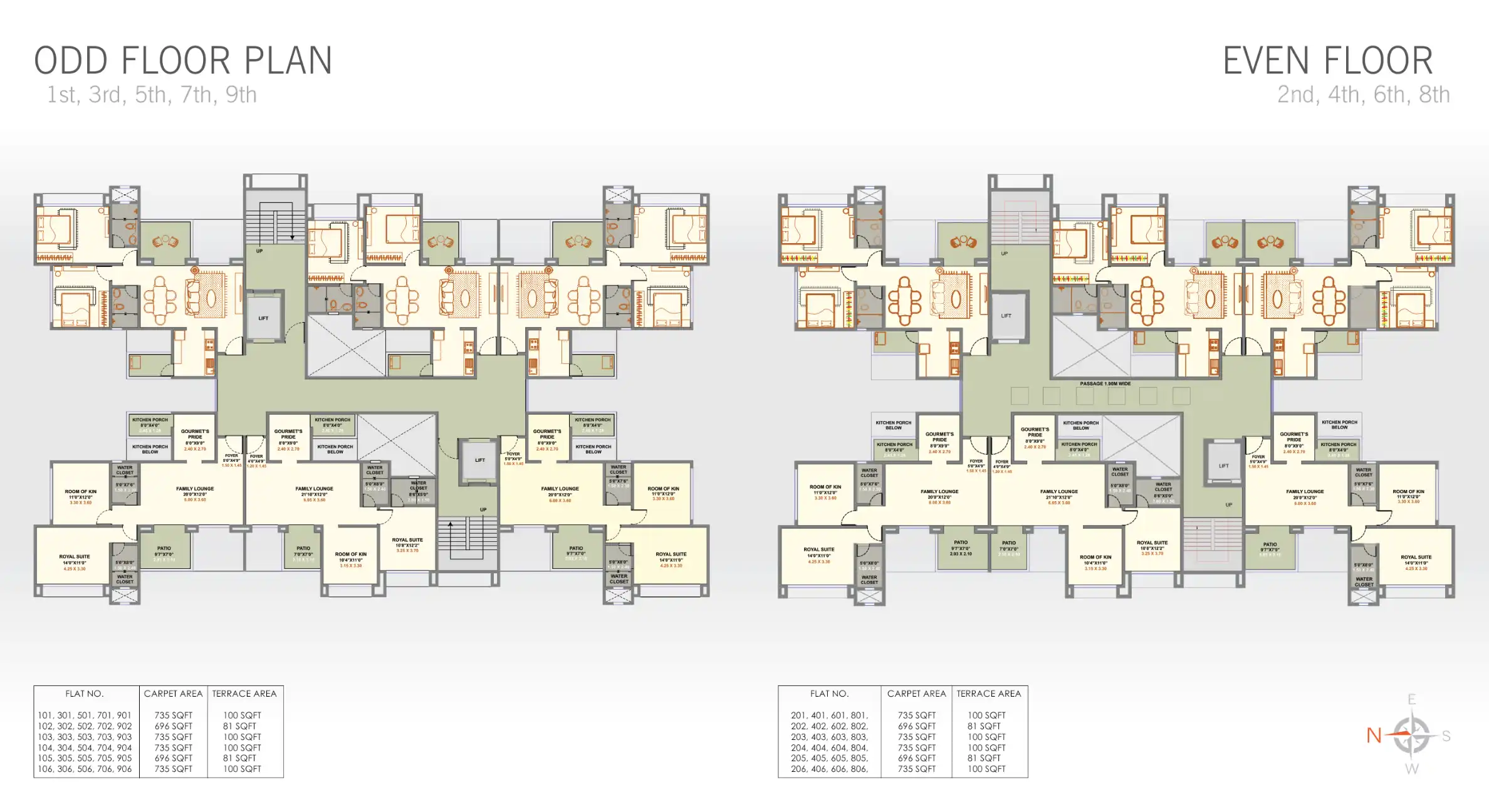 Westros Floor Plans & Layout