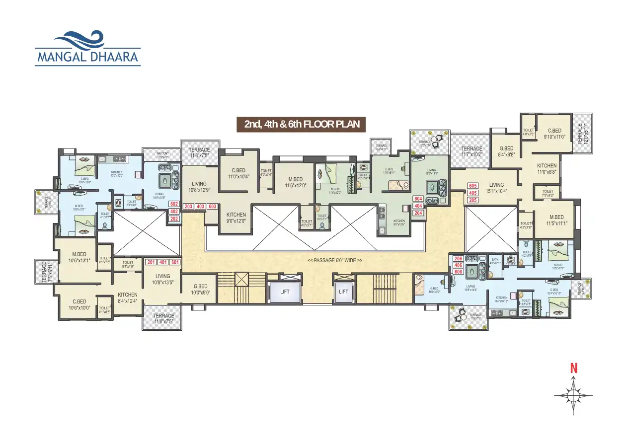 Mangal Dhaara Floor Plans & Layout