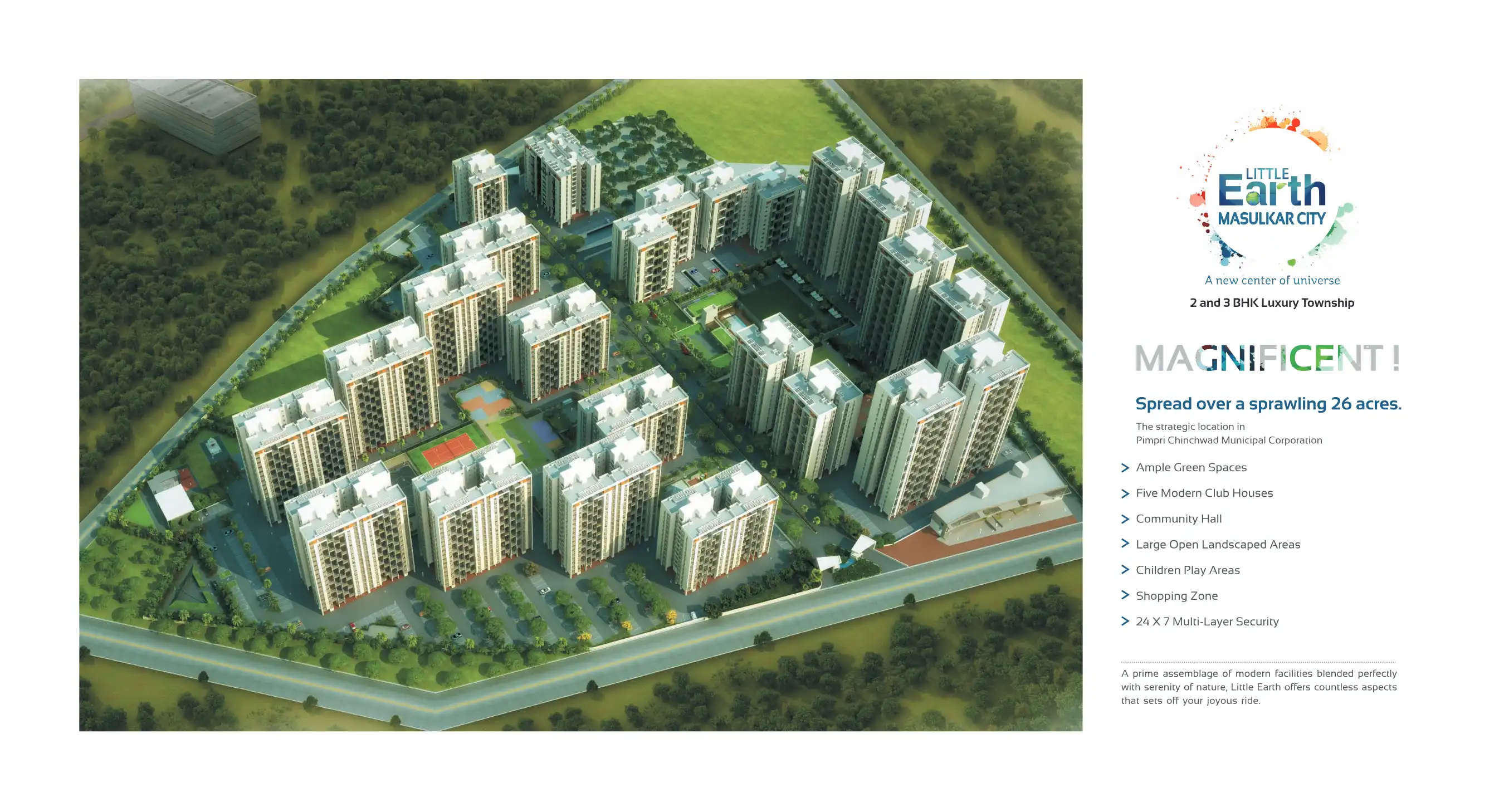 Little Earth Masulkar City Phase 2 project blurred background
