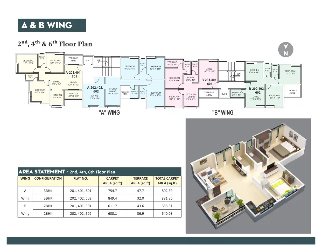 Saidatt Residency Floor Plans & Layout