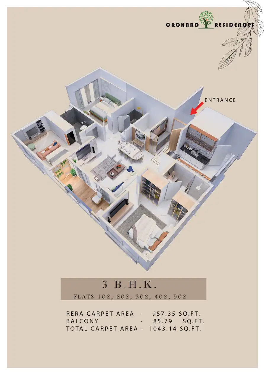 Orchard Floor Plans & Layout