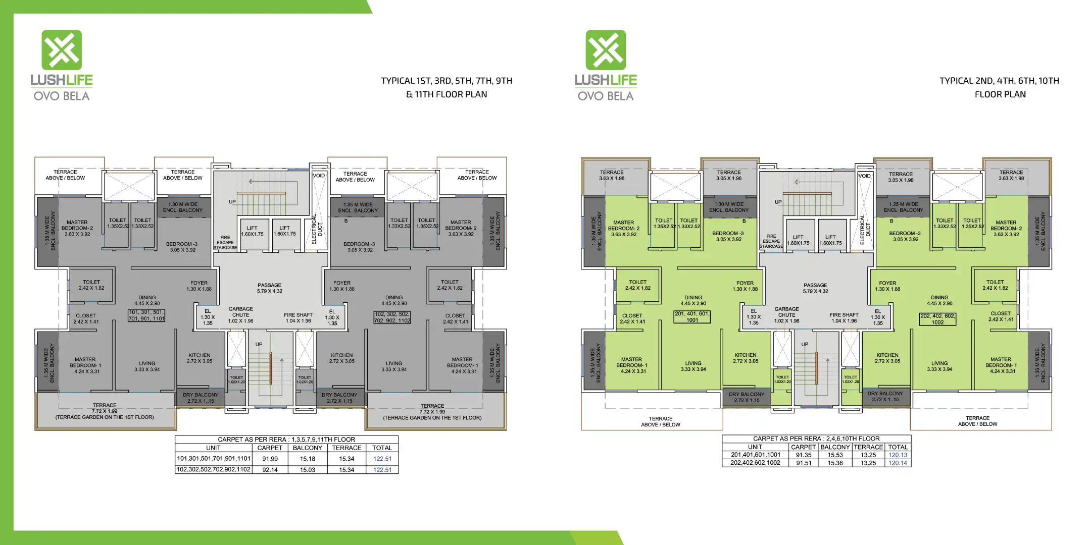 Lushlife Ovo Floor Plans & Layout