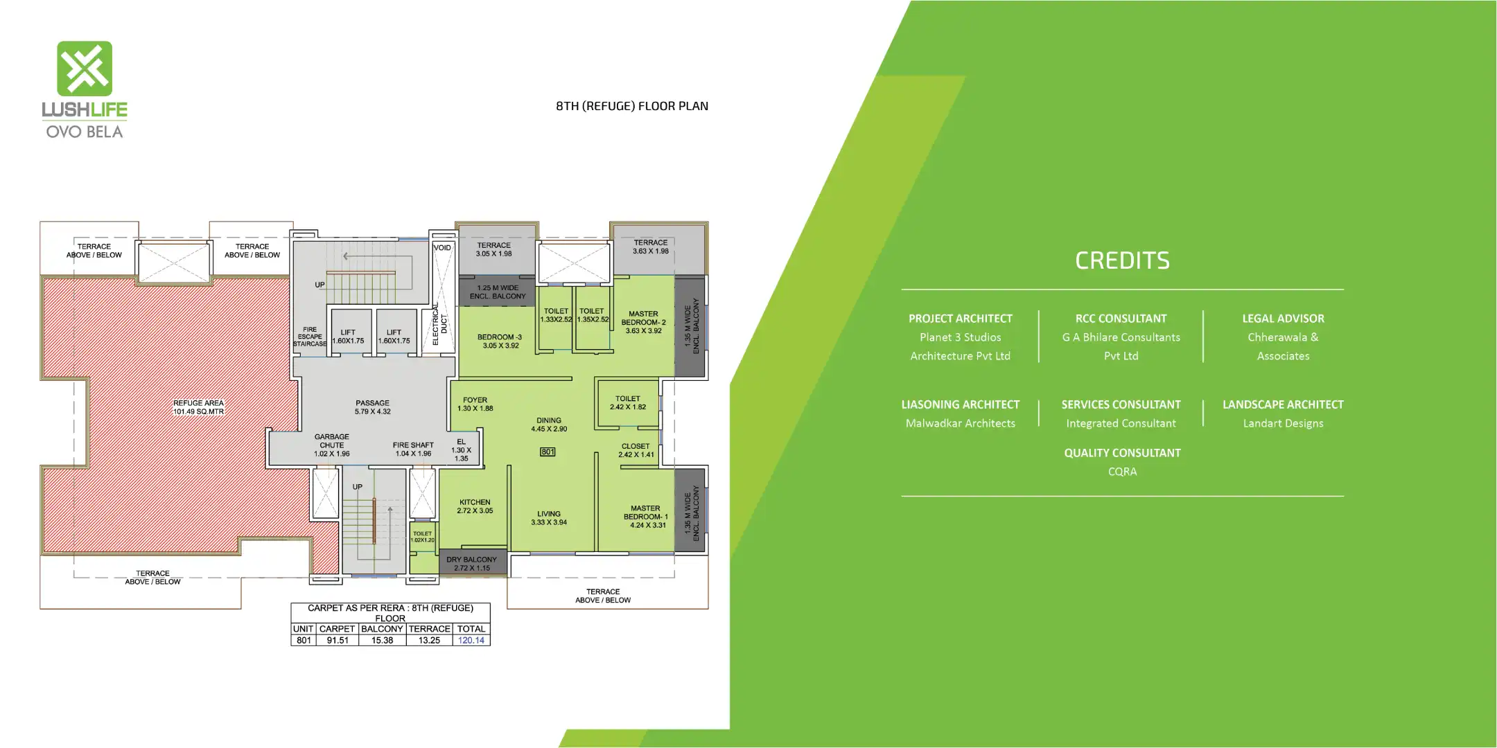 Lushlife Ovo Floor Plans & Layout