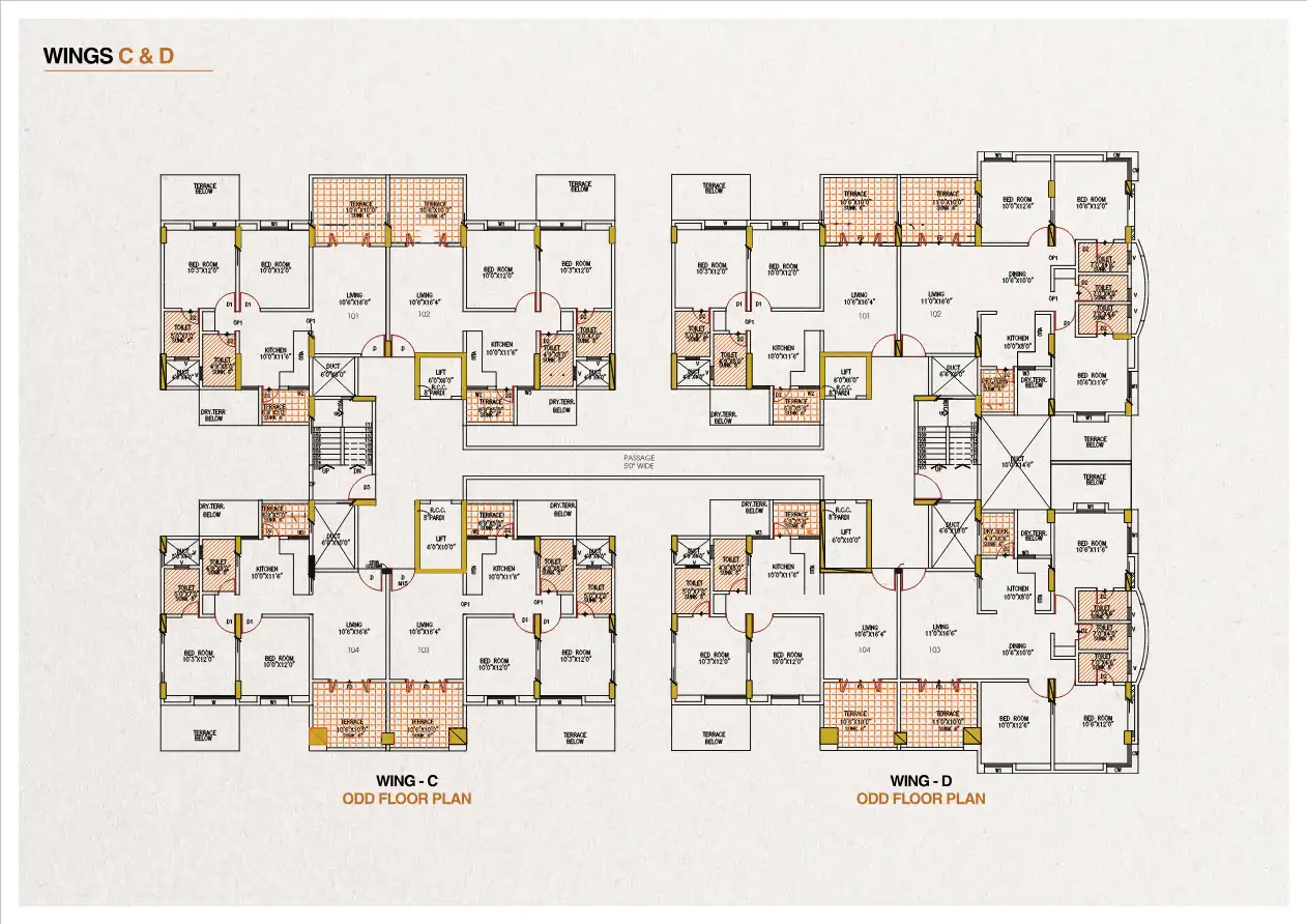 KJ Tower Floor Plans & Layout