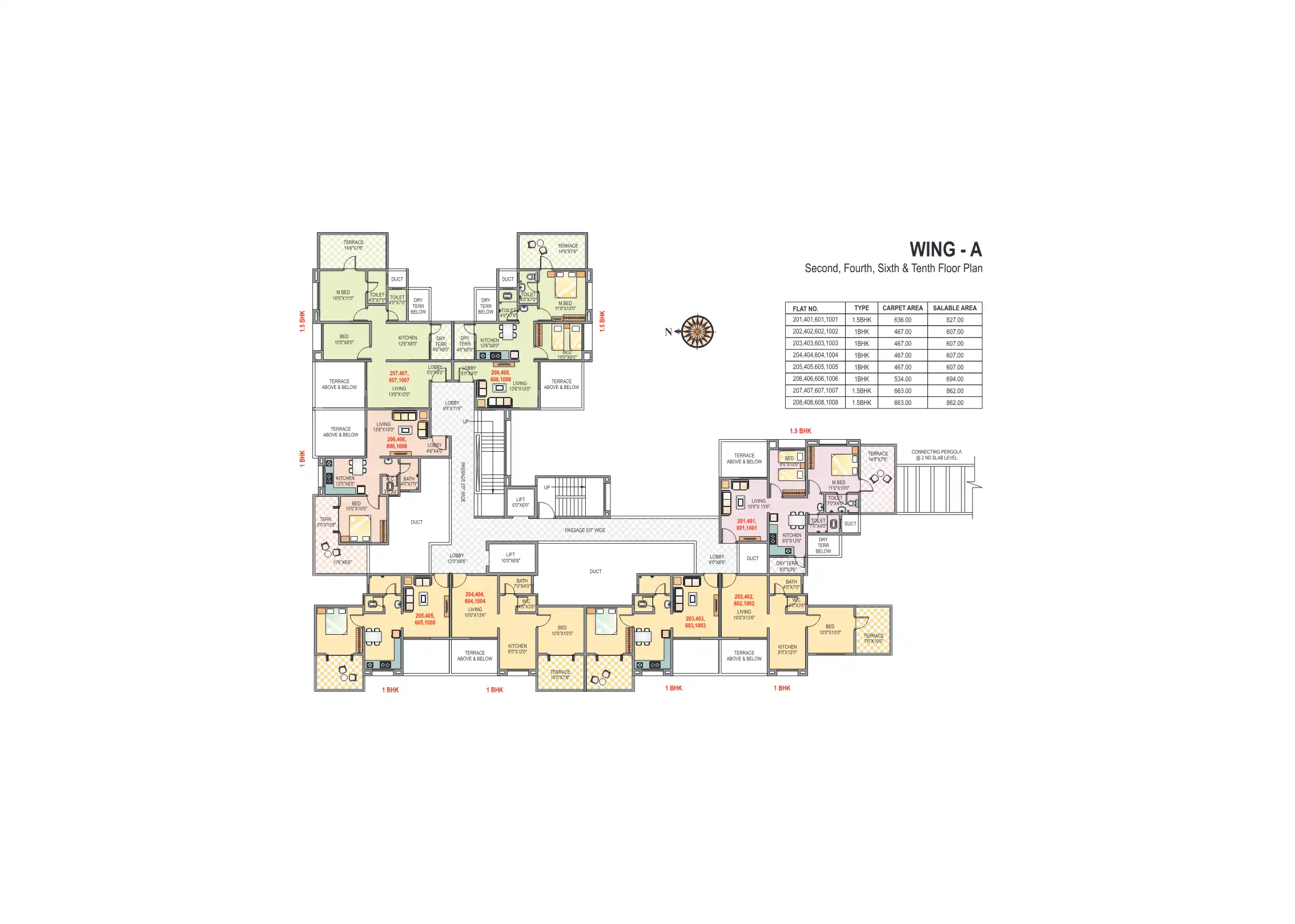 Gandharva Excellence Project Floor Plans & Layout