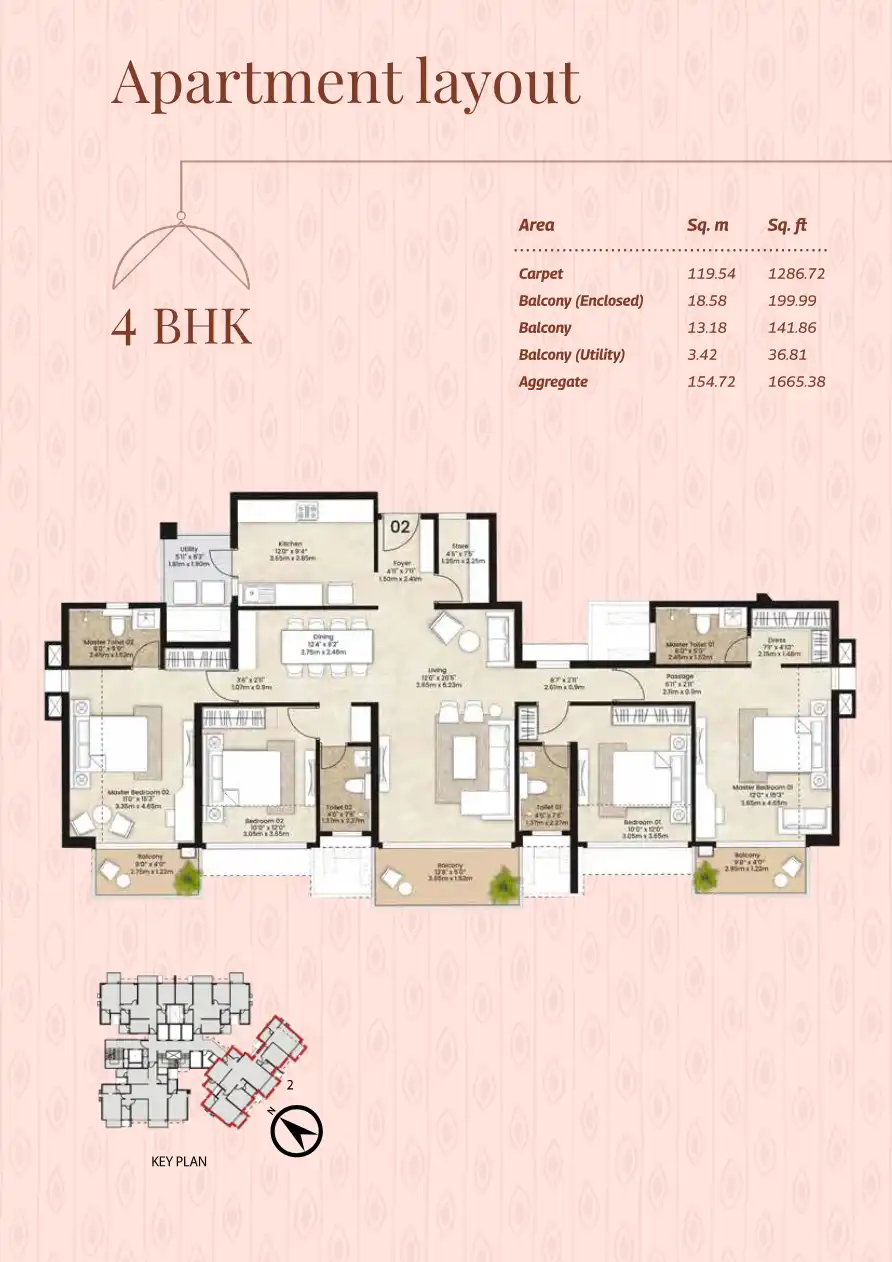 Basileo Floor Plans & Layout