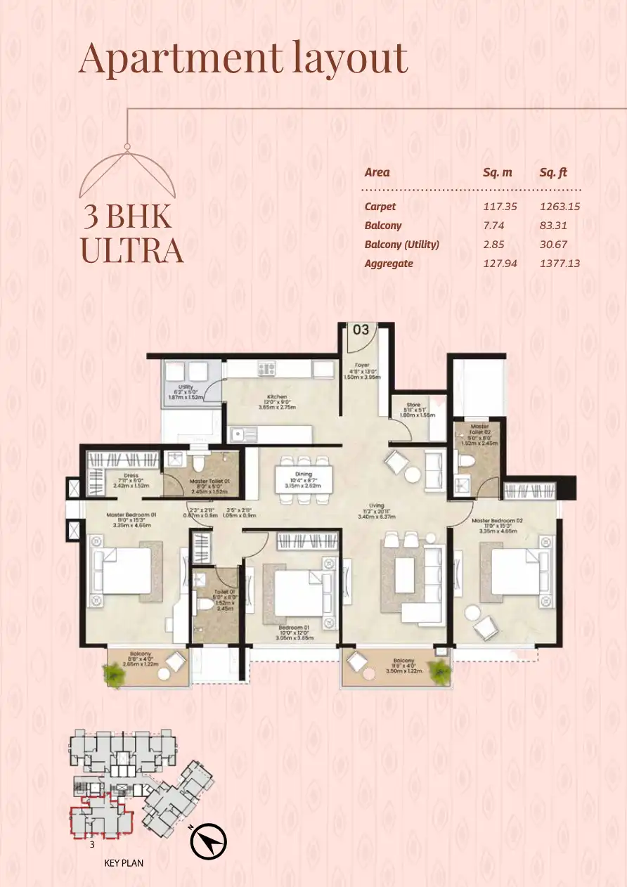 Basileo Floor Plans & Layout