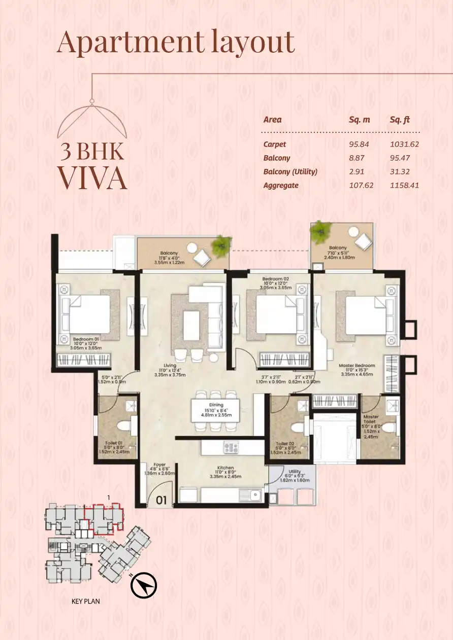 Basileo Floor Plans & Layout