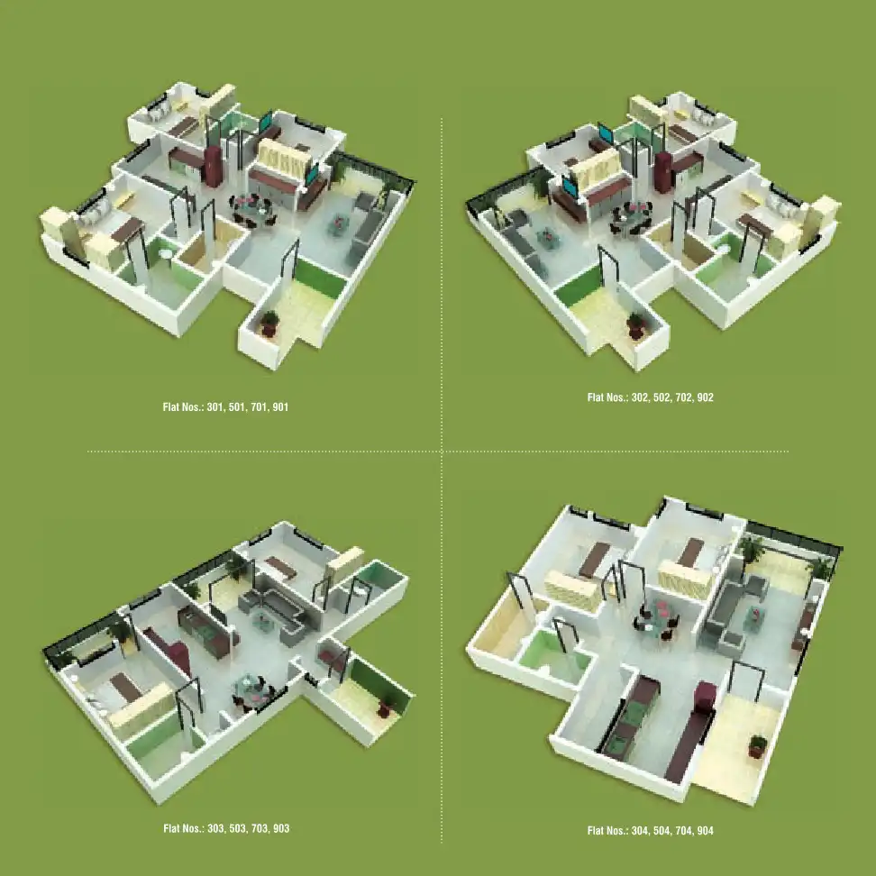 Bhidewadi Floor Plans & Layout
