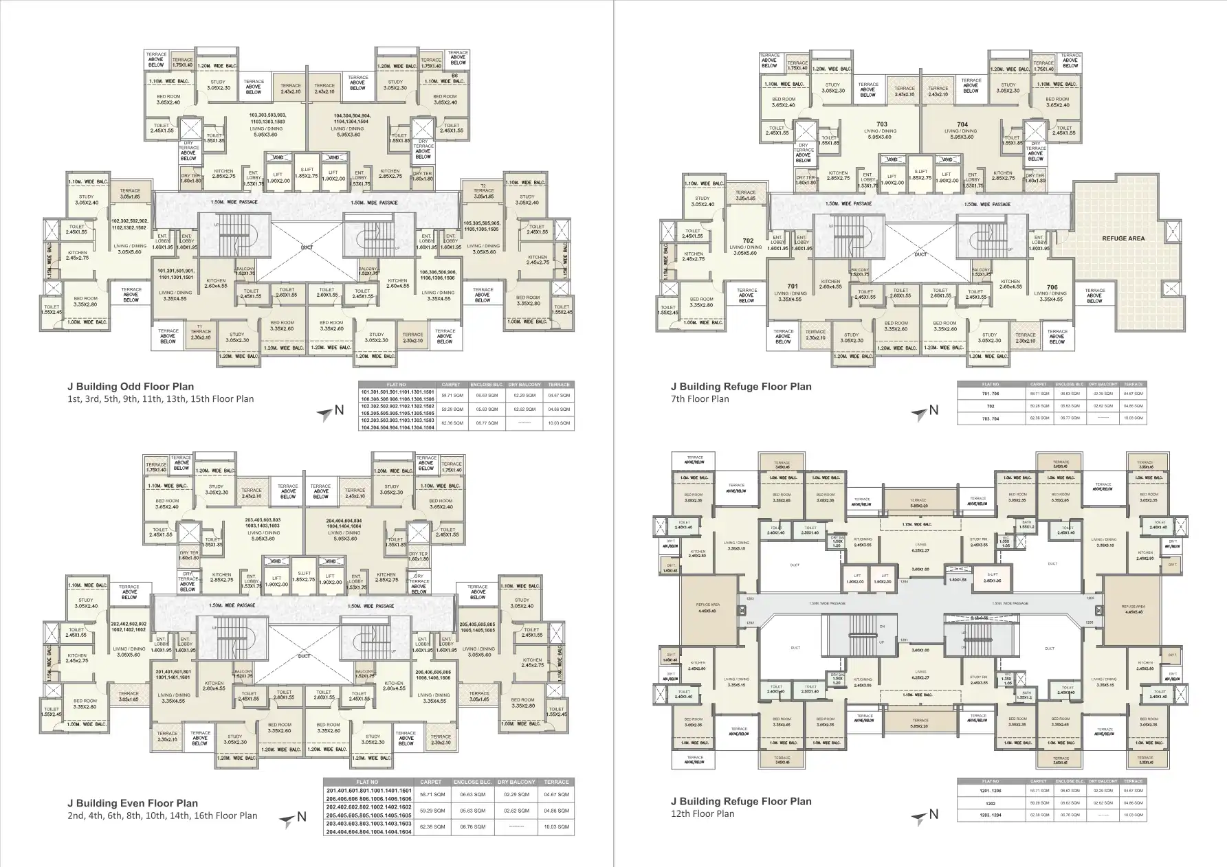 Three Jewels Floor Plans & Layout