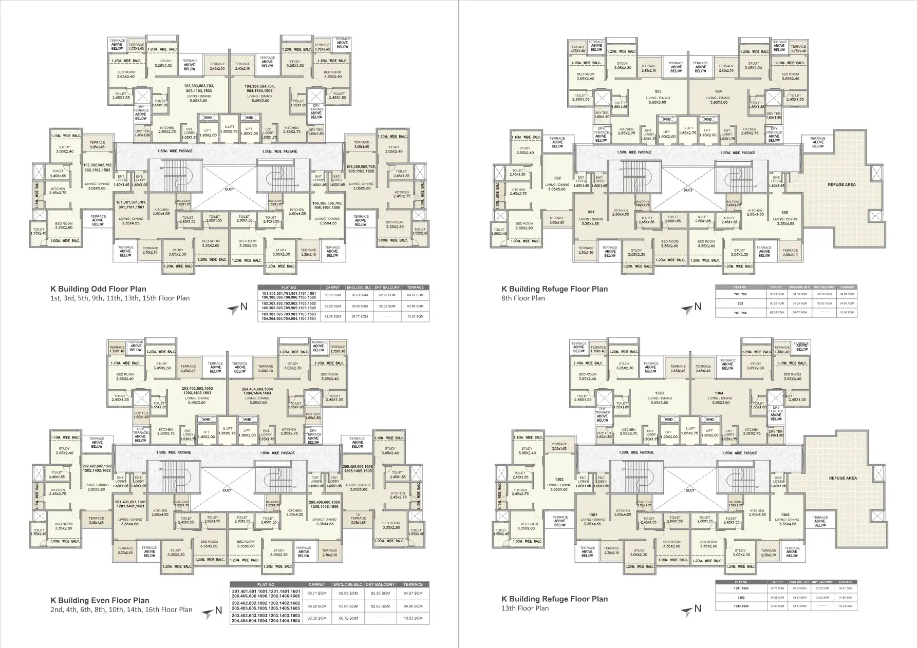 Three Jewels Floor Plans & Layout
