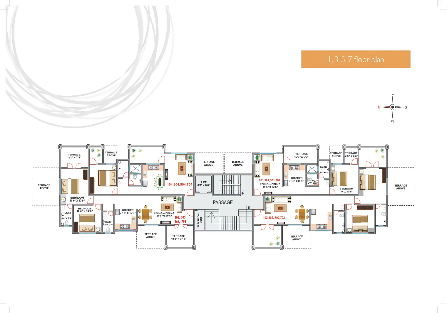 Santosh Dreams Floor Plans & Layout