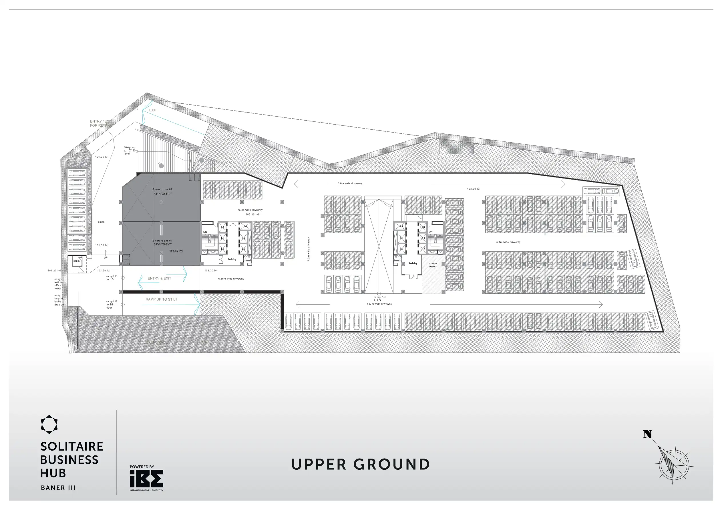 Solitaire Business Hub Baner Floor Plans & Layout