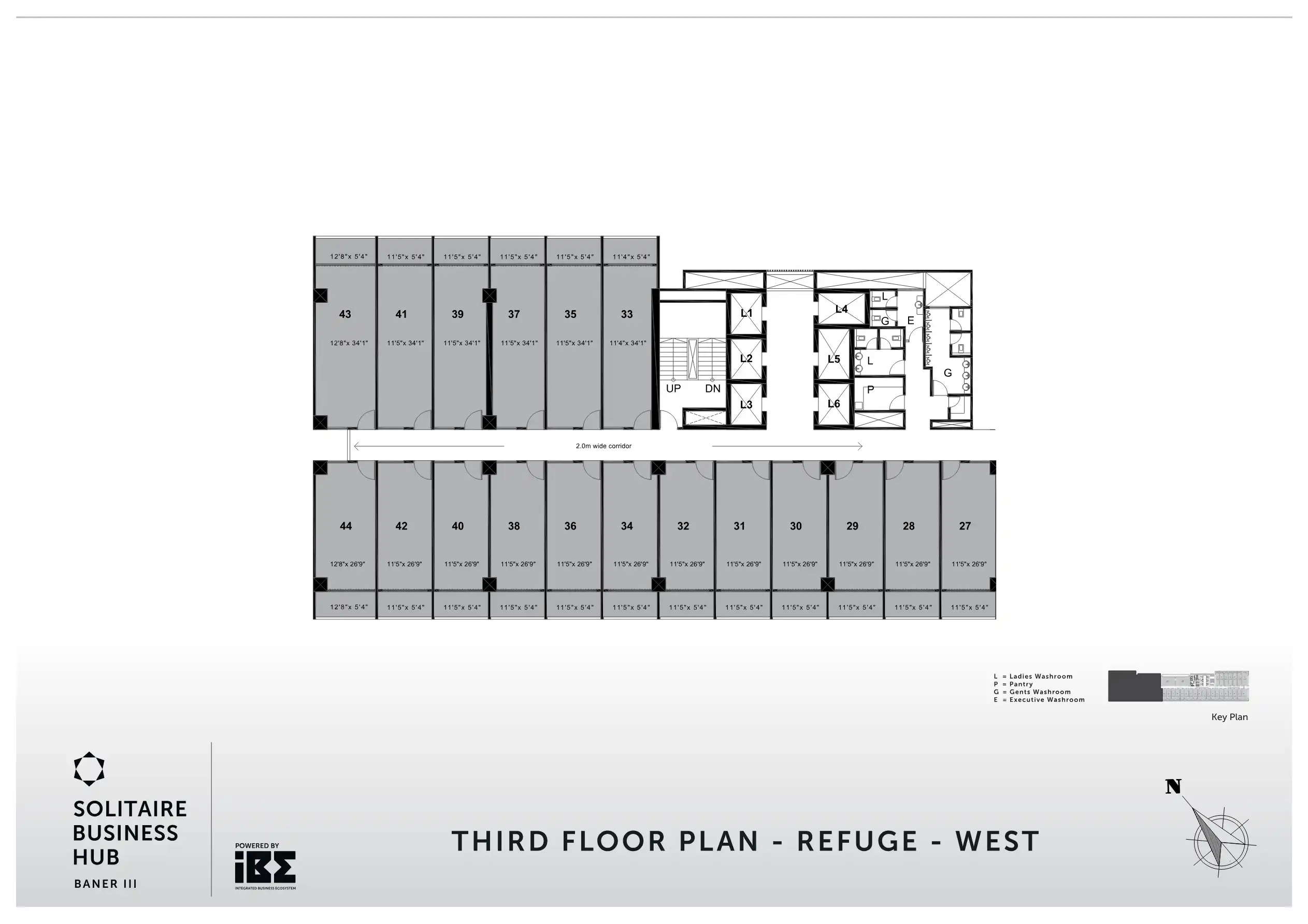 Solitaire Business Hub Baner Floor Plans & Layout