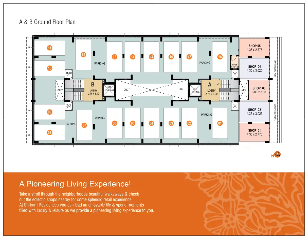 Shreeram Residency Floor Plans & Layout