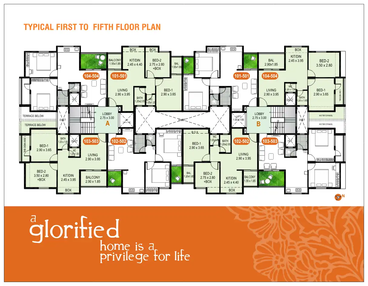 Shreeram Residency Floor Plans & Layout